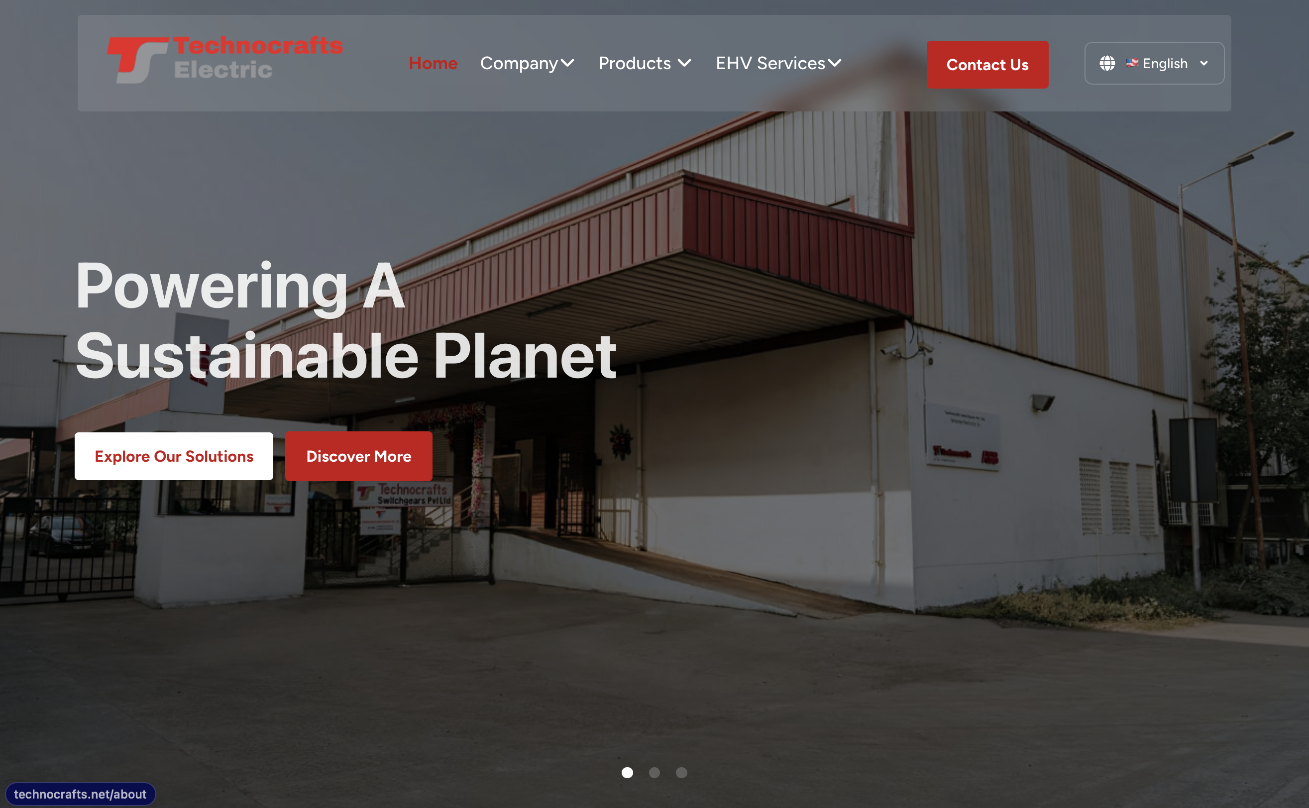 Technocrafts Website Redesign